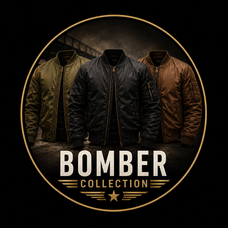 Men's Bomber Leather Jackets