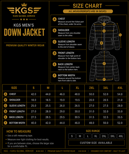 NorthPeak Shield Down Jacket – Premium Winter Performance Hooded Puffer Jacket
