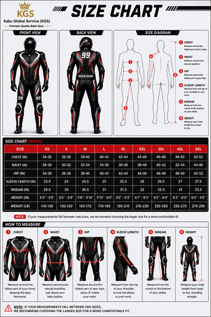 KGS Custom Racing Suit – Black / Red Edition
