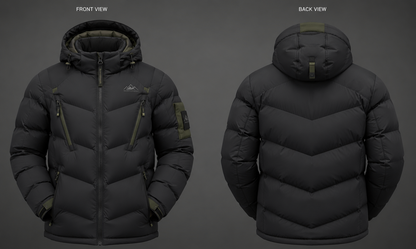 NorthPeak Shield Down Jacket – Premium Winter Performance Hooded Puffer Jacket
